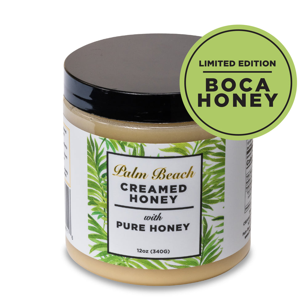 Boca Limited Edition Palm Beach Creamed Pure Honey