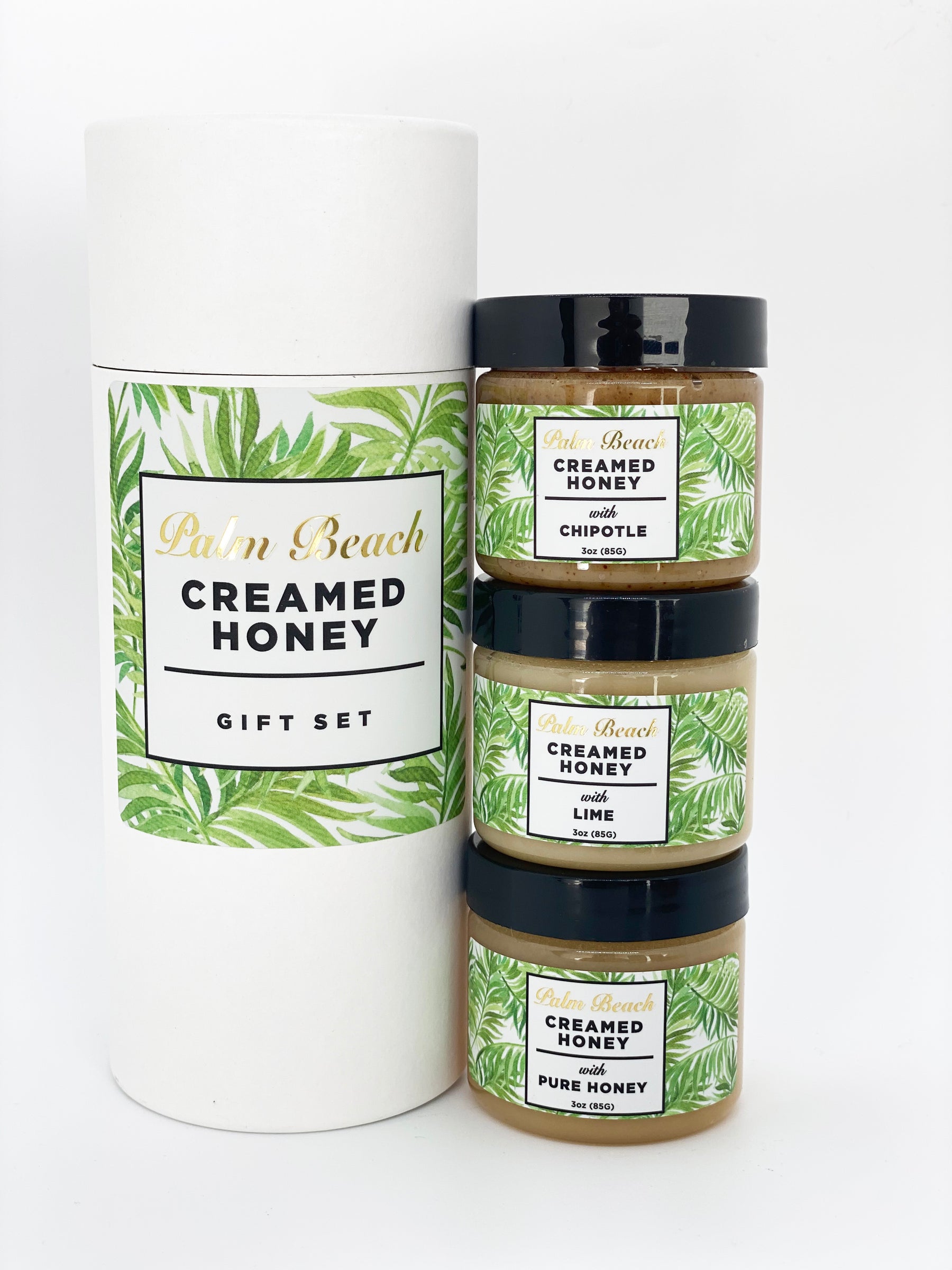 Palm Beach Creamed Honey Lunch Trio Creamed Honey Company